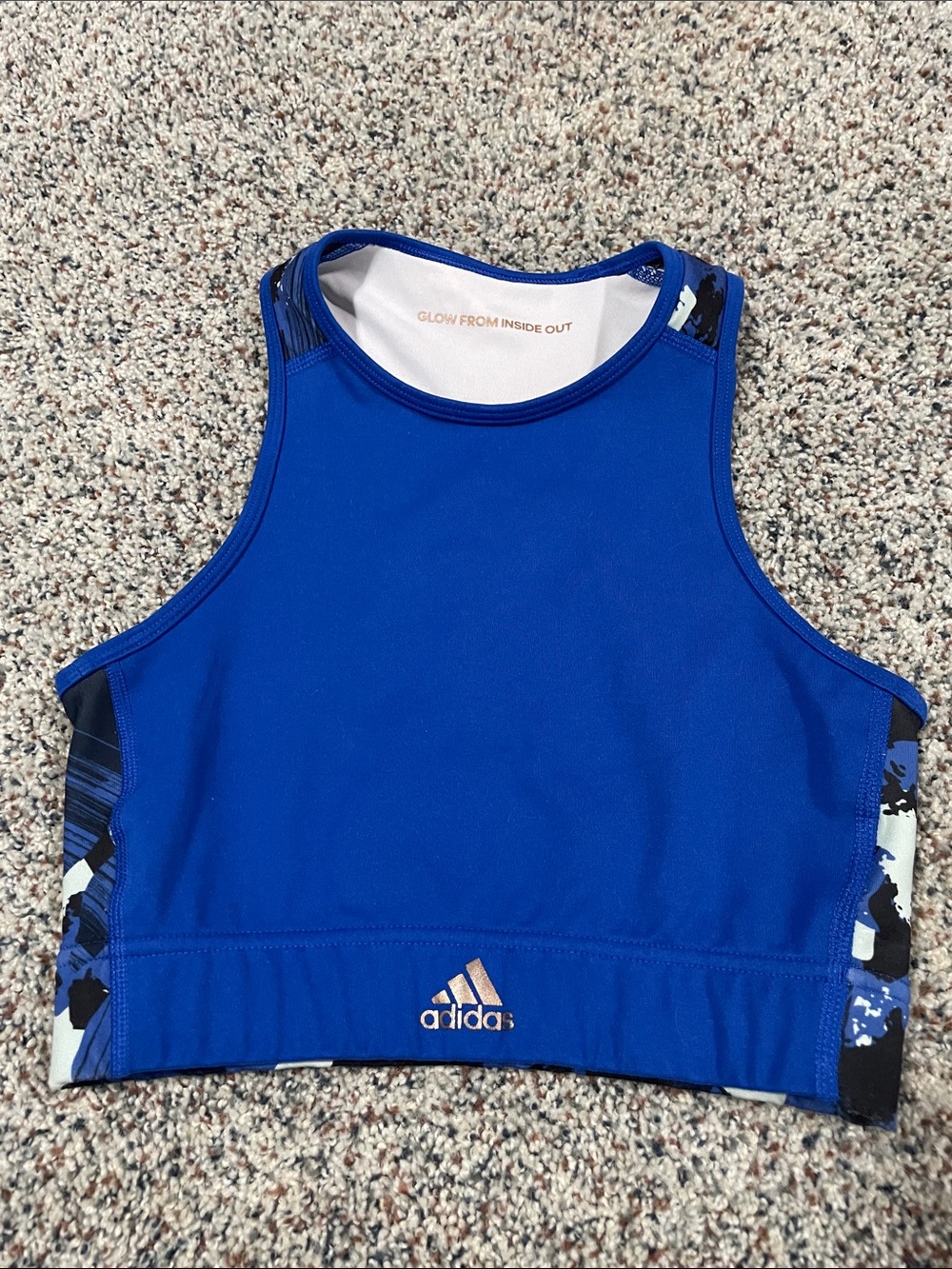 Adidas x Zoe Saldana UFORU sports bra sz XS